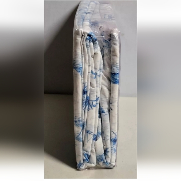 RARE DEAN MILLER SURF BEDDING BALI  Twin  Sheet Set  100% COMBED COTTON  NEW - Picture 10 of 13